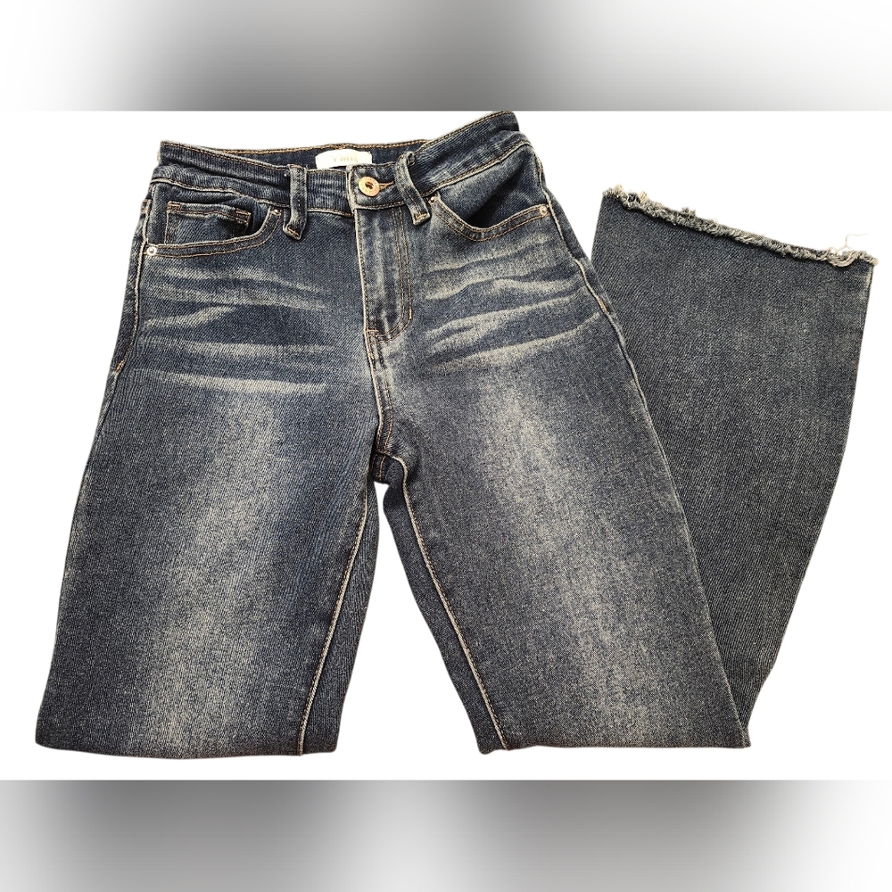 Teen Girls Size 12 Dark Blue Bootcut  Jeans